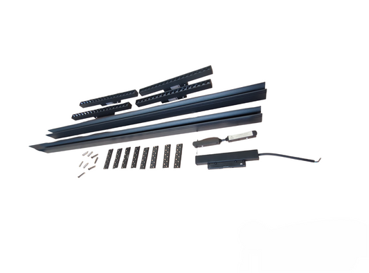 ILLUMIQ TERRA Magnetic Track Light 2 Meters 50mm with 4pcs 18W LED Grille Track Light 220V Daylight 6500K 20 Series