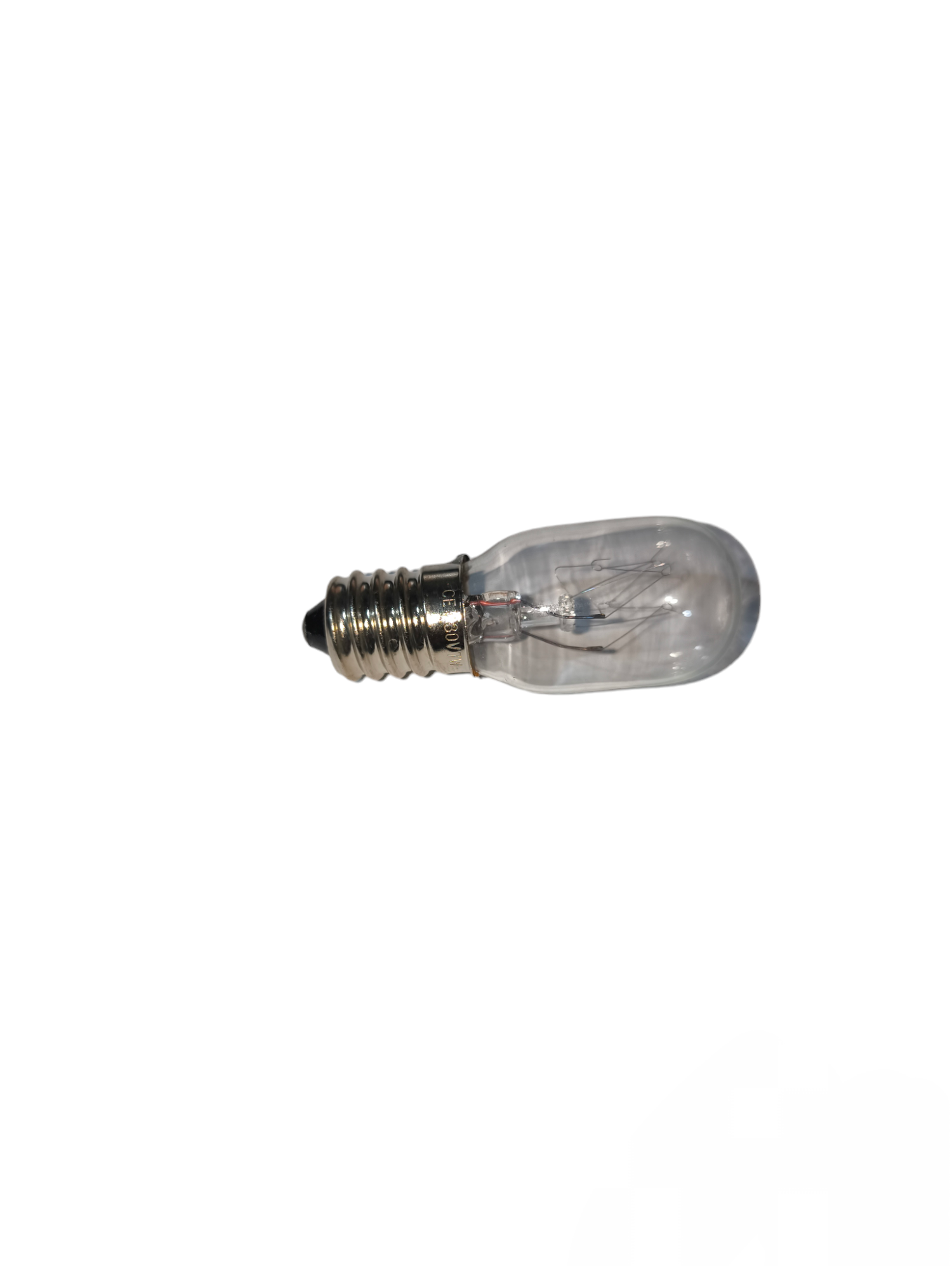 Denko E14 7W machine bulb incandescent bulb with clear glass and metal base
