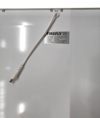Firefly 40W LED Panel Light Cool White 4000K 220V ELU3040CW/1
