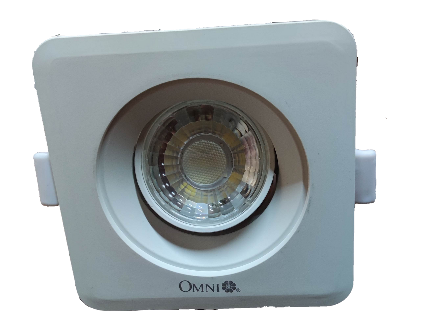 Omni 8W LED Downlight Square Movable Downlight Warm White 3000K 220V