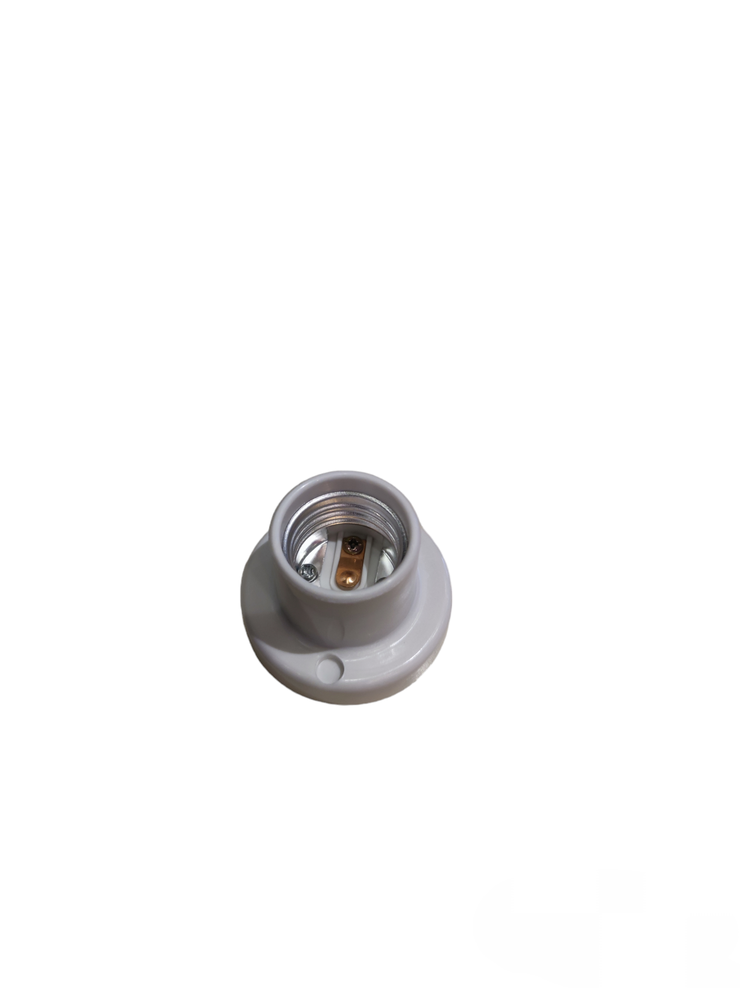 E27 lamp socket for 2x2 PVC lighting installation accessory by Electx Electrical Supply