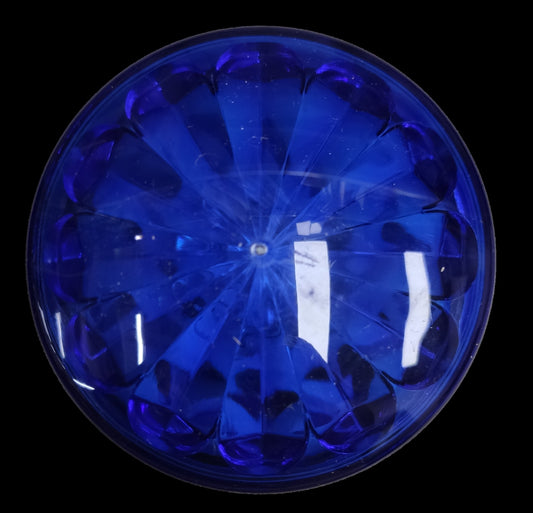 E27 LED Blue Warning Flashing Lights round bulb with bright blue lens from China