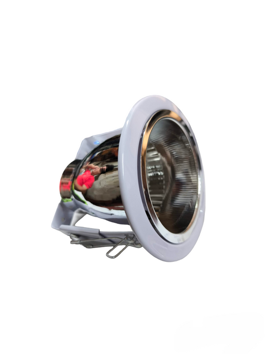 Firefly E27 reflector downlight for home with a sleek design and chrome finish