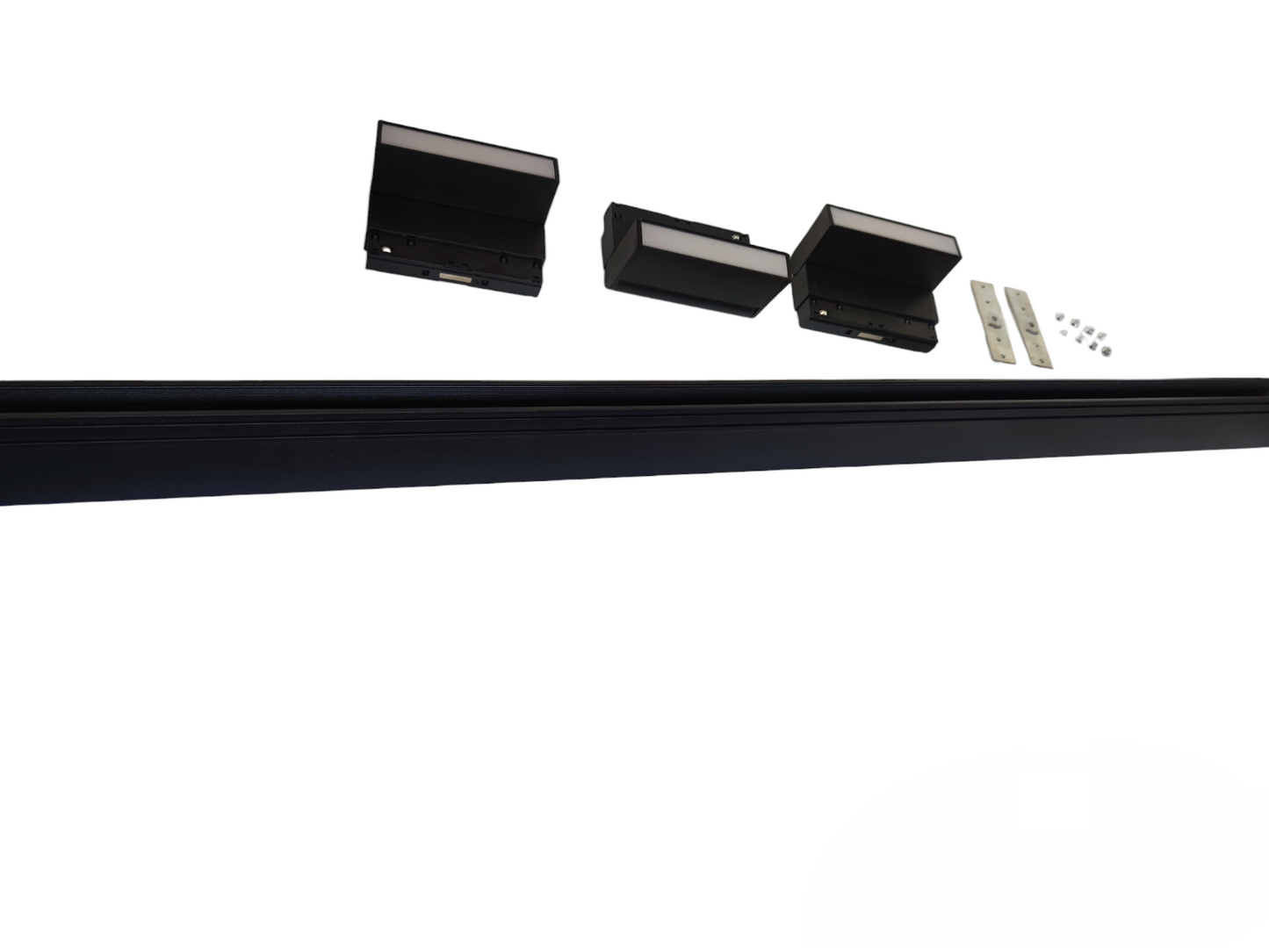 ILLUMIQ TERRA Magnetic Track Light 1 Meter 50mm with 3pcs 6W LED Foldable Flood Track Light Daylight 6500K 220V