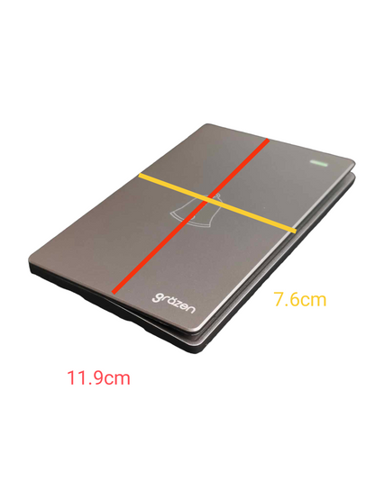 Grazen 1 Gang Door Bell Switch 16A 220V with Plate Cover GW-018 Available in Black, Grey, White and Gold