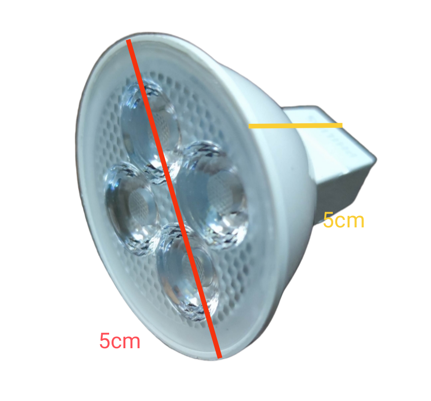 Philips 5W LED MR16 Warm White 2700K 12VDC GU5.3 Essential