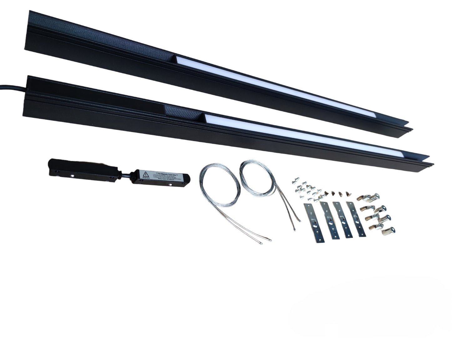 ILLUMIQ TERRA Magnetic Track Light 2 Meters 26mm with 4pcs 18W LED Foldable Grille Track Light 220V Warm White 3000K