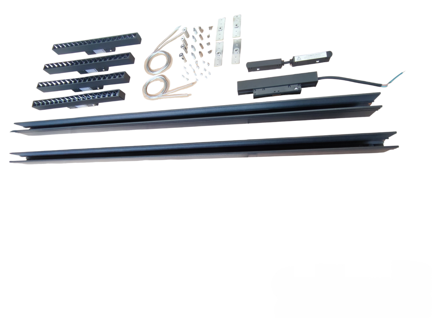 ILLUMIQ TERRA Magnetic Track Light 2 Meters 50mm with 4pcs 18W LED Grille Track Light 220V Daylight 6500K 20 Series