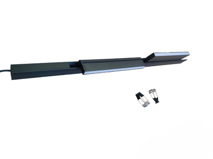 ILLUMIQ TERRA Magnetic Track Light 1 Meter 50mm with 2pcs 18W LED Foldable Flood Track Light Daylight 6500K 220V