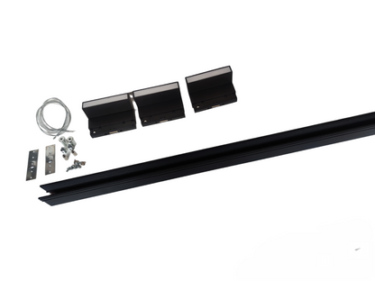 ILLUMIQ TERRA Magnetic Track Light 1 Meter 50mm with 3pcs 6W LED Foldable Flood Track Light Cool White 4000K 220V