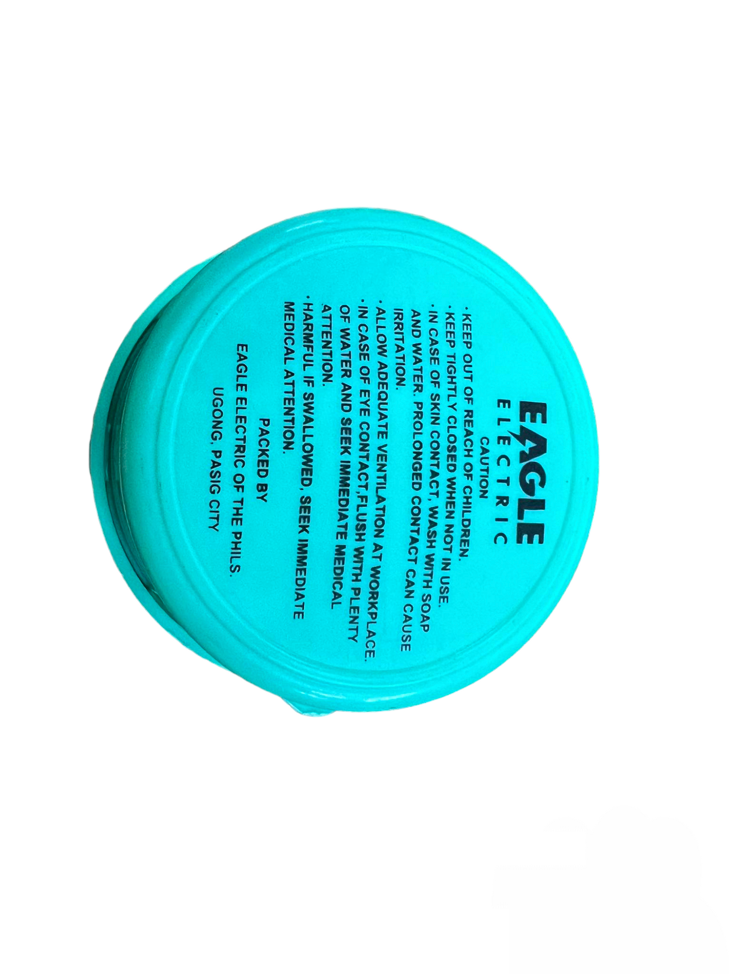 Eagle soldering paste 50 grams in a blue container for efficient soldering tasks