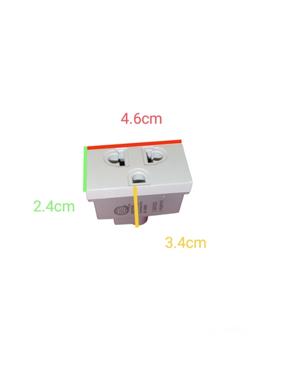 Legrand Universal Outlet with Ground 16A 250V LSO122