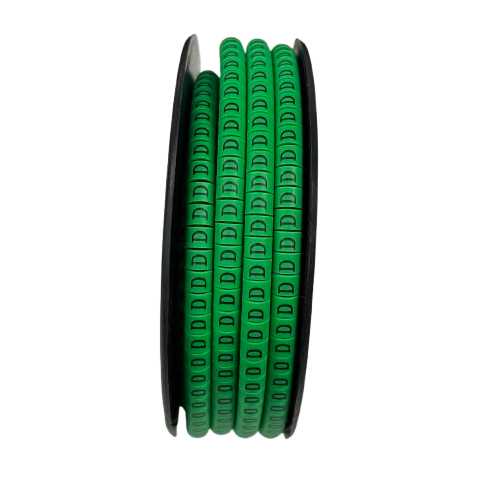 Grippes EC-1 cable identification markers on a roll for organized cable management