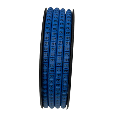 Grippes EC-1B cable markers 1000pcs in blue for effective cable organization