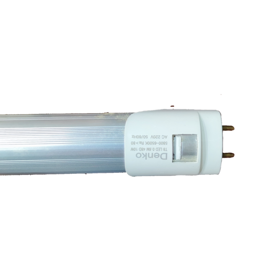 Denko 10W T8 LED Fluorescent Tube Double Ended 0.6m 8-10W 220V 5500-6500K T-8, 7W 8W 9W 10W T-8