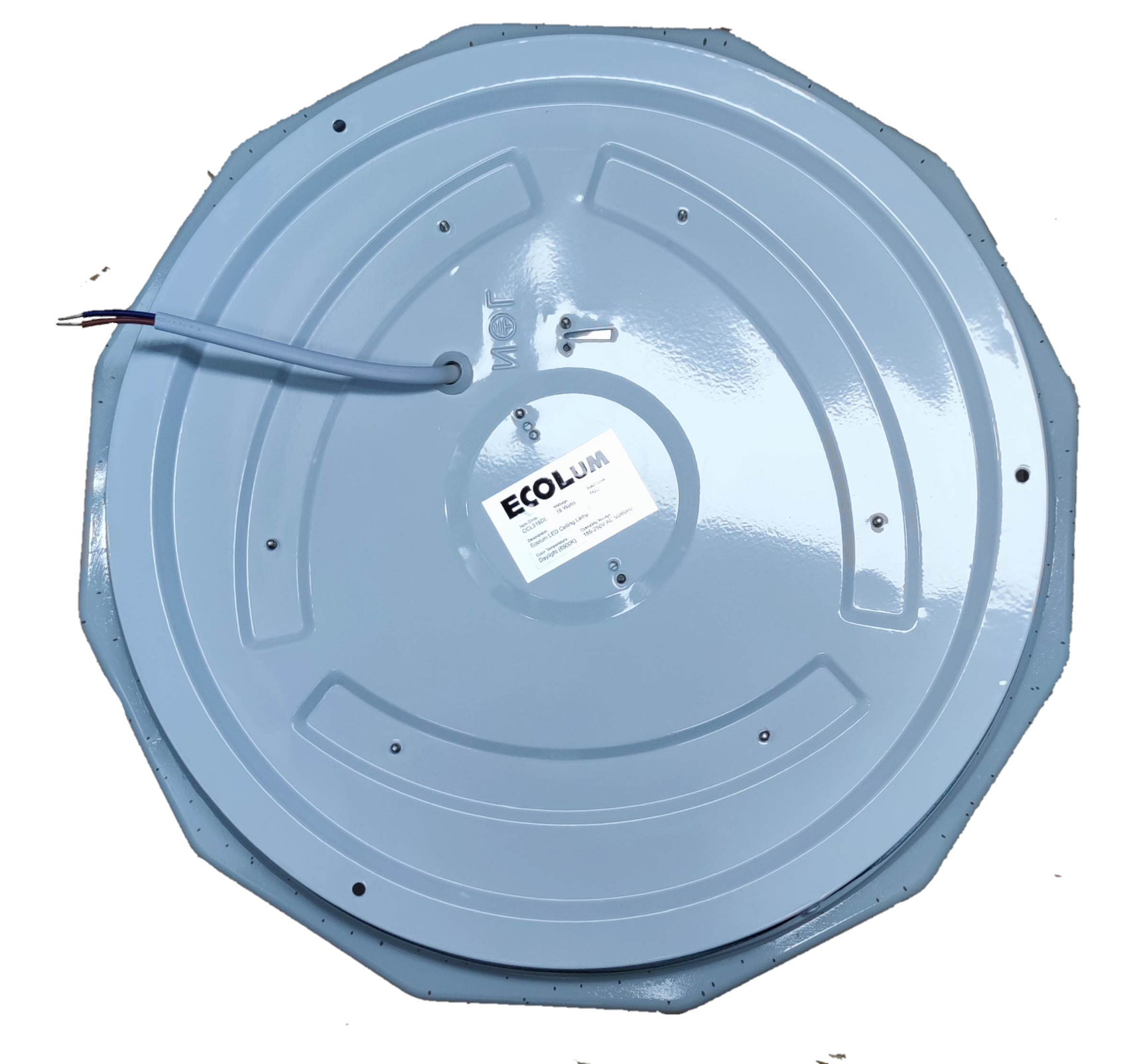 Ecolum 18W Ceiling Lights Daylight LED 220V with sleek design for modern interiors