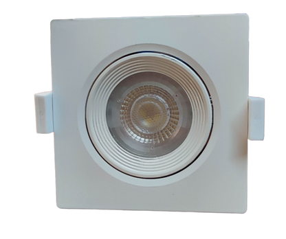 Ecolum 5W daylight 6500K ceiling light with modern square design for bright illumination