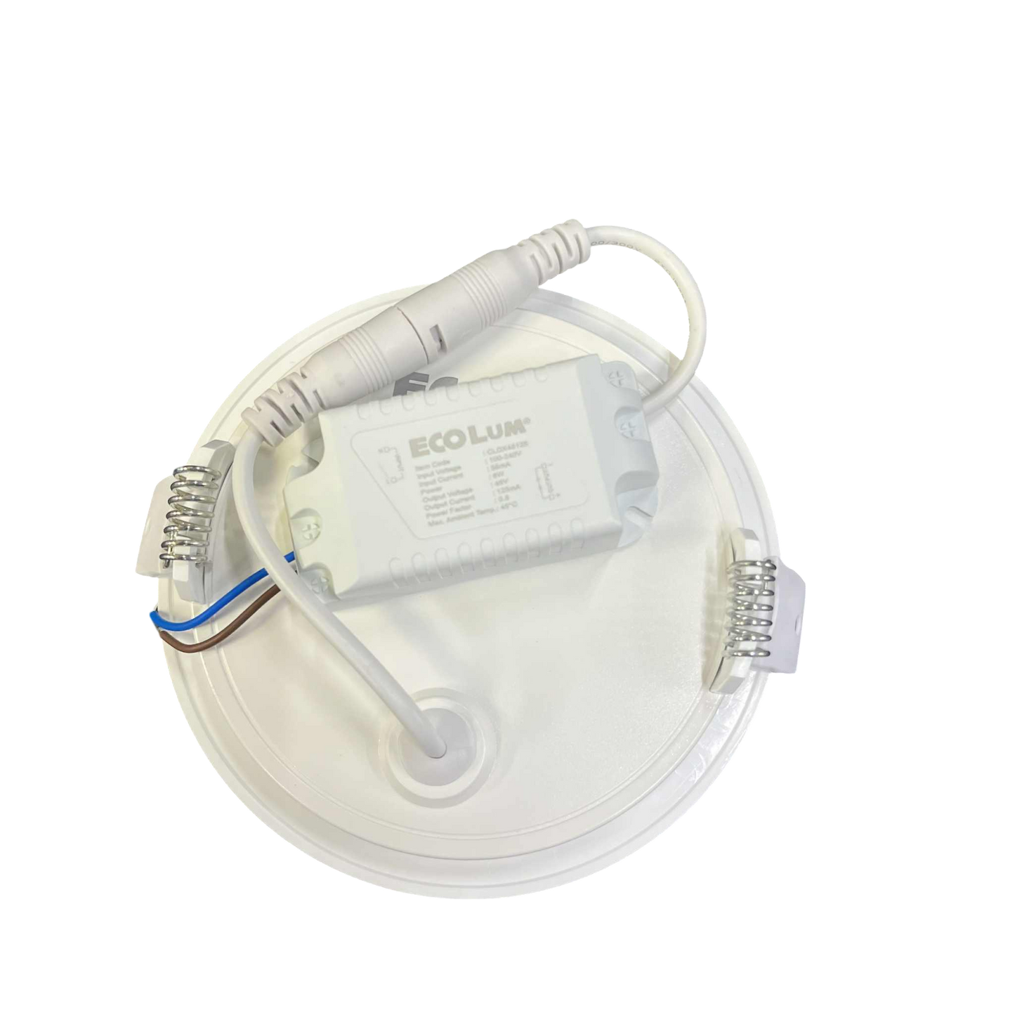 Ecolum 6W LED recessed slim downlight with a sleek design for modern lighting solutions