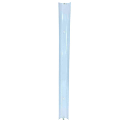 Ecolum industrial luminaire for LED fluorescent tube featuring a sleek design for efficient lighting