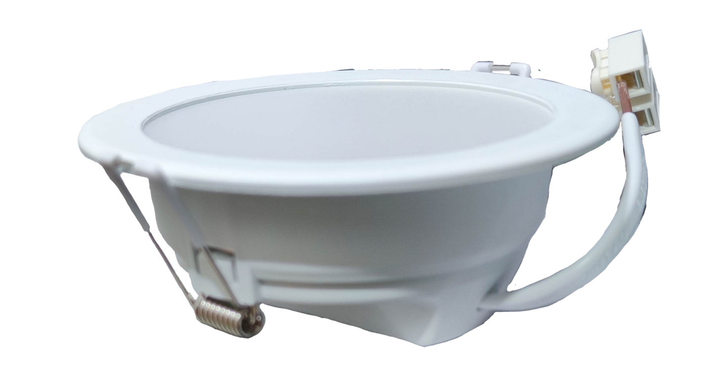 Ecolum tri color LED downlight 7W 220V with a sleek round design for modern interior lighting