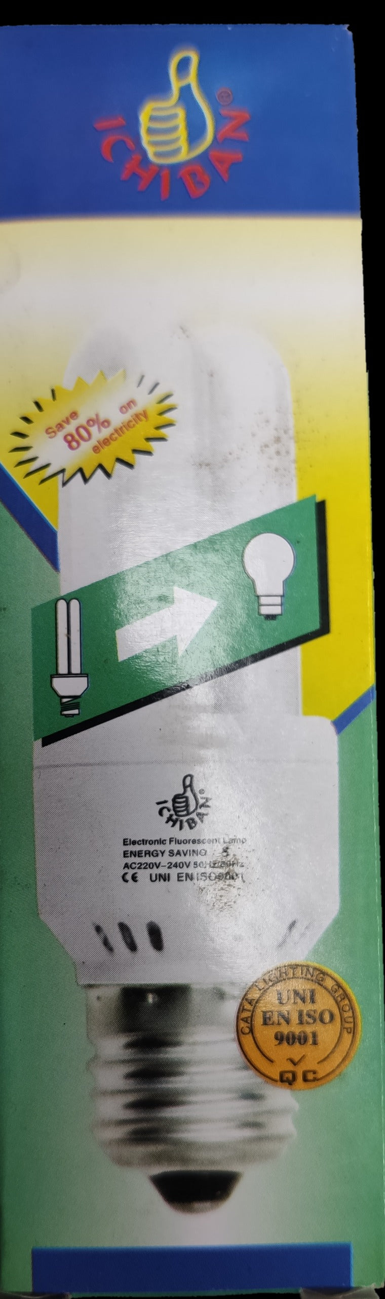 Ichiban 5W 220V E27 CFL Lamp Daylight ( 2pcs + 2 Free in case of factory defects)