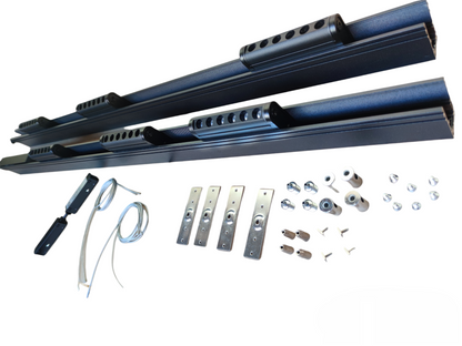 ILLUMIQ TERRA Magnetic Track Light 2 Meters 50mm with 6pcs 6W Rotary Grille Track Light 220V Warm White 3000K