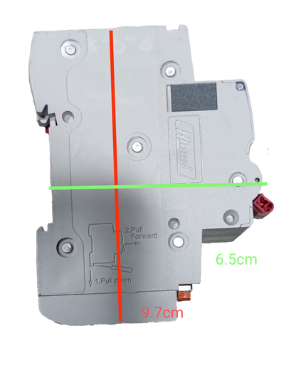 Himel 32A 6 KAIC 30mA 1P+N 220V AC HDB9LEN32IC32S, RCBO Residual Circuit Breaker with OverLoad