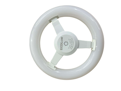 Ecolum 12W LED Circular Tube with E27 Driver 220V Daylight 6500K CCT112DL