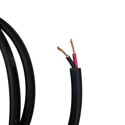 Phelps Dodge 18 gauge 2core electrical wire with black and red insulated copper strands