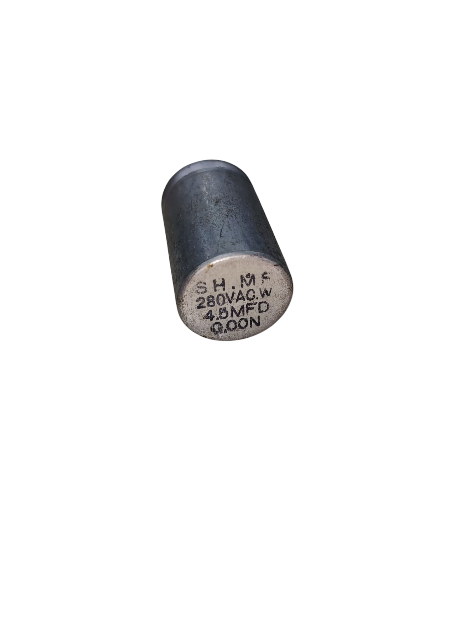 Metal cylindrical 2uF 250V capacitor electrical component from China for circuitry use