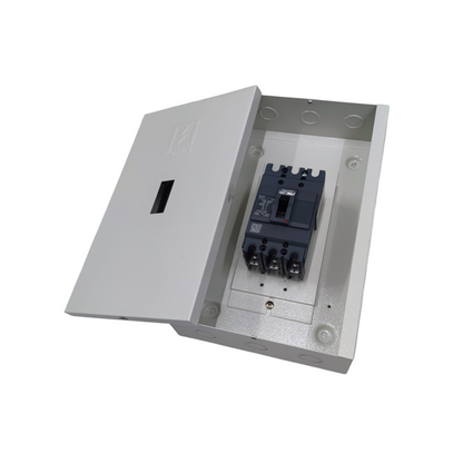 Schneider & Koten Circuit Breaker Enclosure from electx Electrical Supply with open cover view