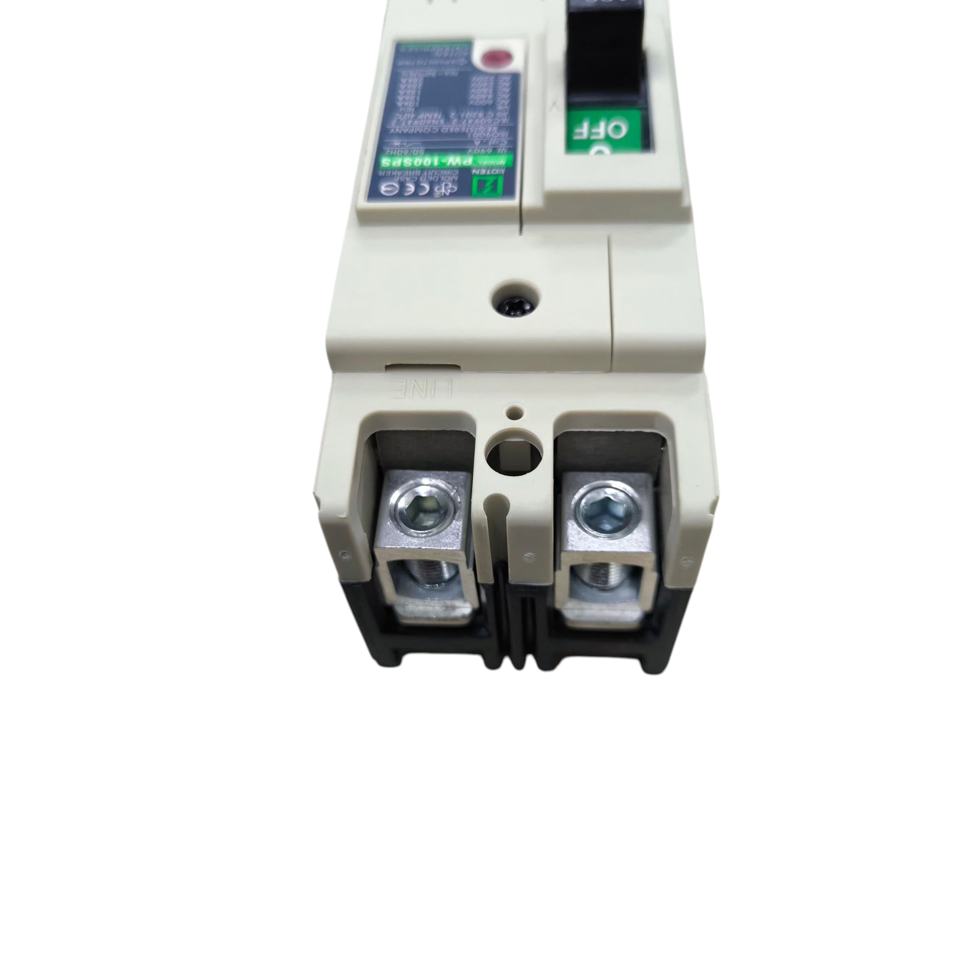 Koten Circuit Breaker with Clear Markings for Safety, available at electx Electrical Supply