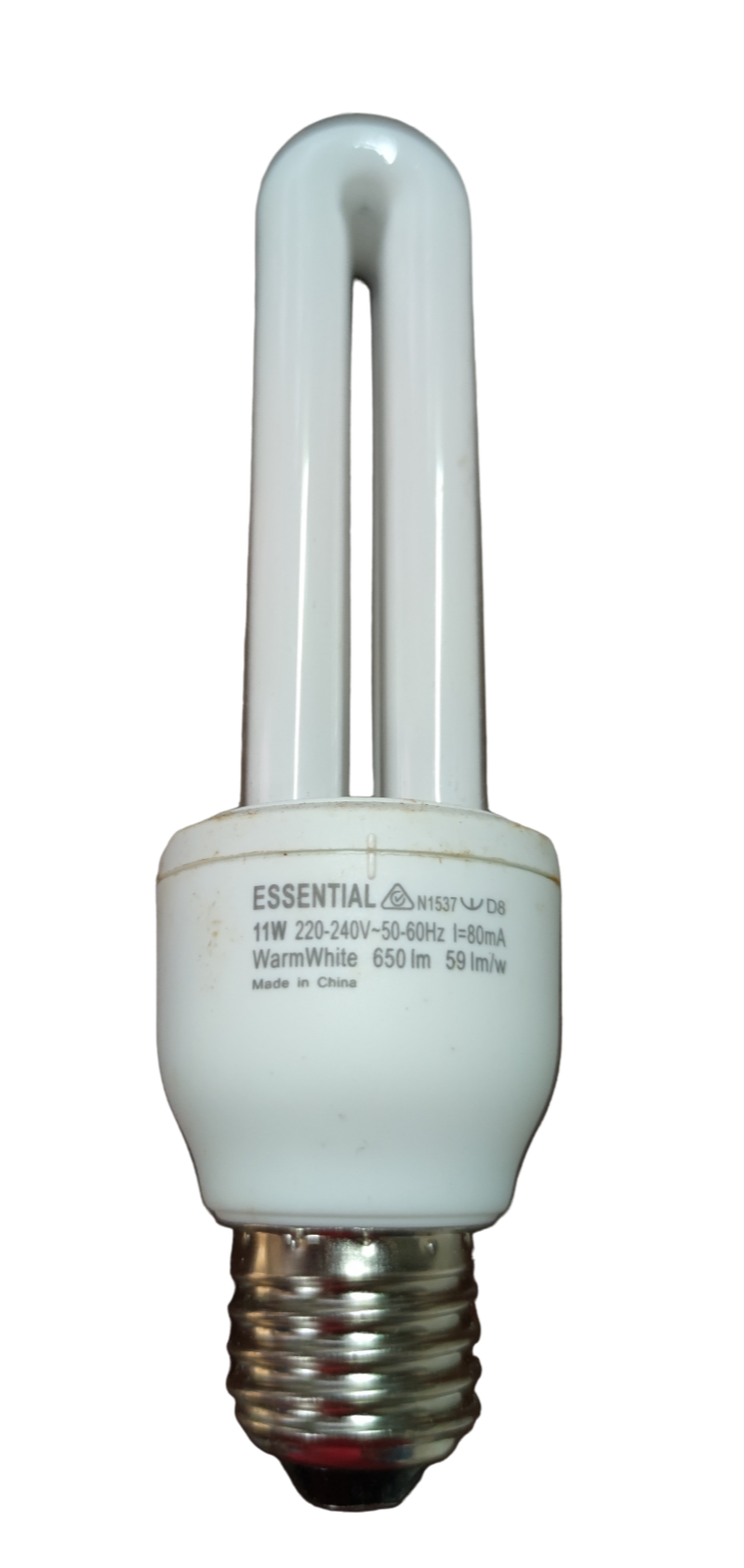 Philips 11W CFL Bulb E27 Daylight 6500K compact fluorescent light bulb with E27 base