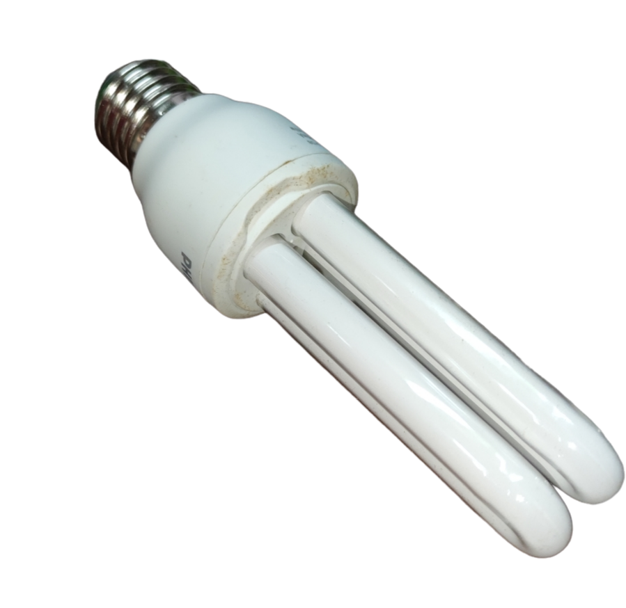 Philips 11W CFL Bulb E27 Daylight 6500K compact fluorescent bulb with double tube design