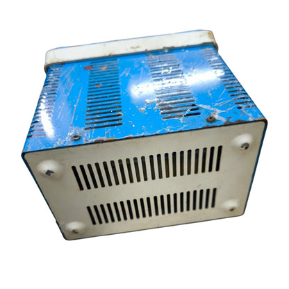 Dectron 300W Inverter and Battery Charger with blue metal casing and ventilation slots