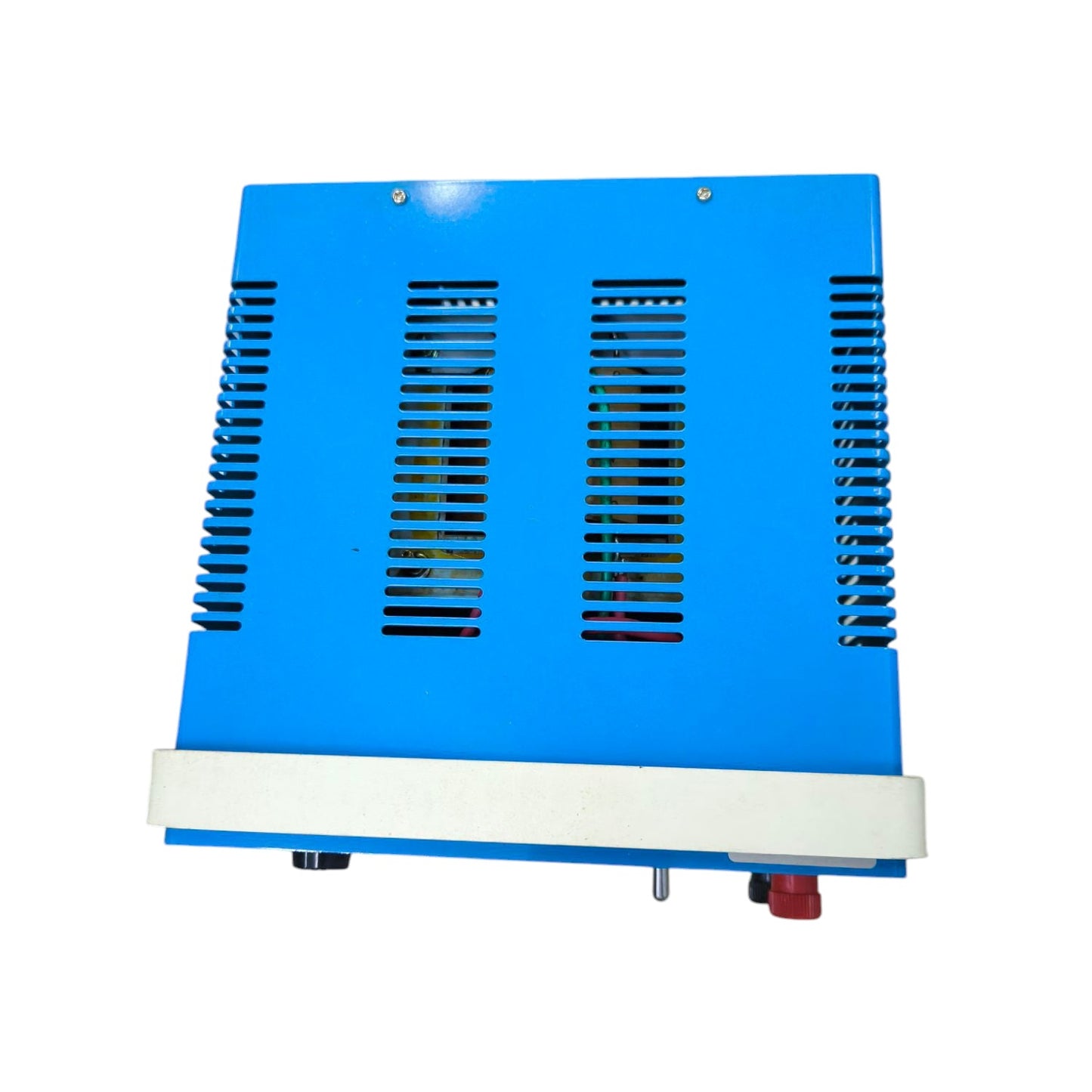 Dectron 400W Inverter and Battery Charger blue metal casing with ventilation slots