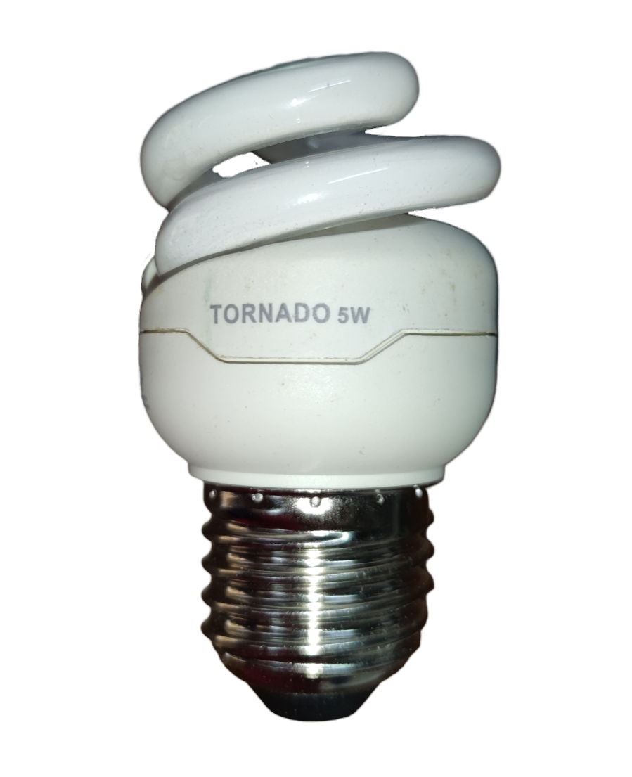 Philips 5W CFL E27 220V Spiral Tornado Daylight