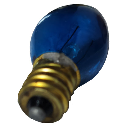 Pollux 5W Pilot Light E12 220V C7 1/2 Small Candle Shape Bulb Clear Tint Color Available in Clear, Green, Red, Blue and Yellow