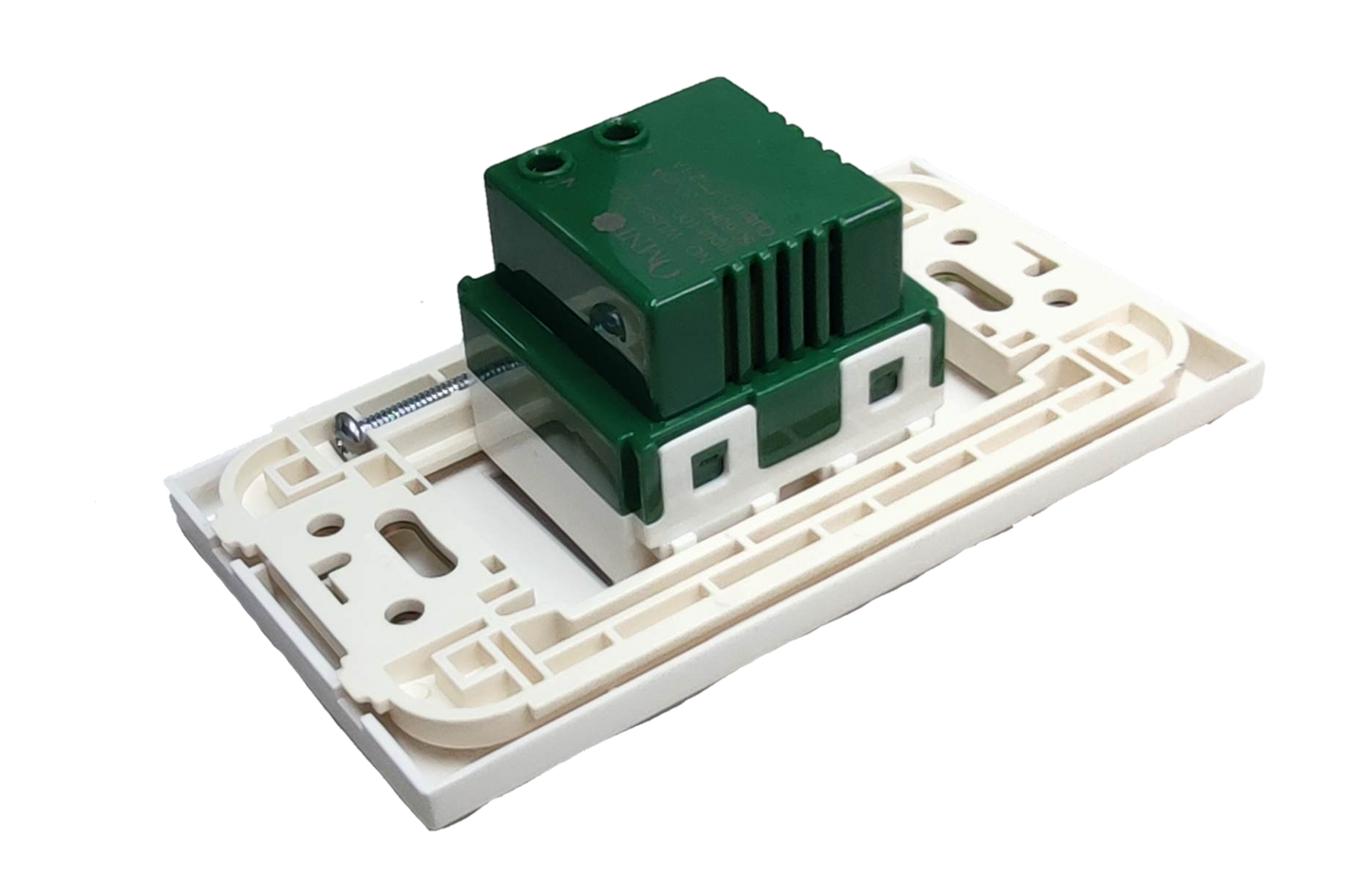 Omni 2 Gang USB Outlet 5V 2.1A with Plate Cover WUSB-002+WWP-111