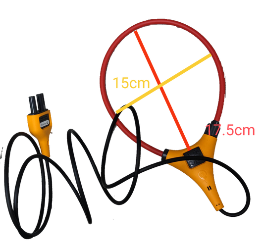 Clamp Meter with Loop 1000A with iFlexi Loop Fluke 376, Clamp Tester True-RMS AC/DC