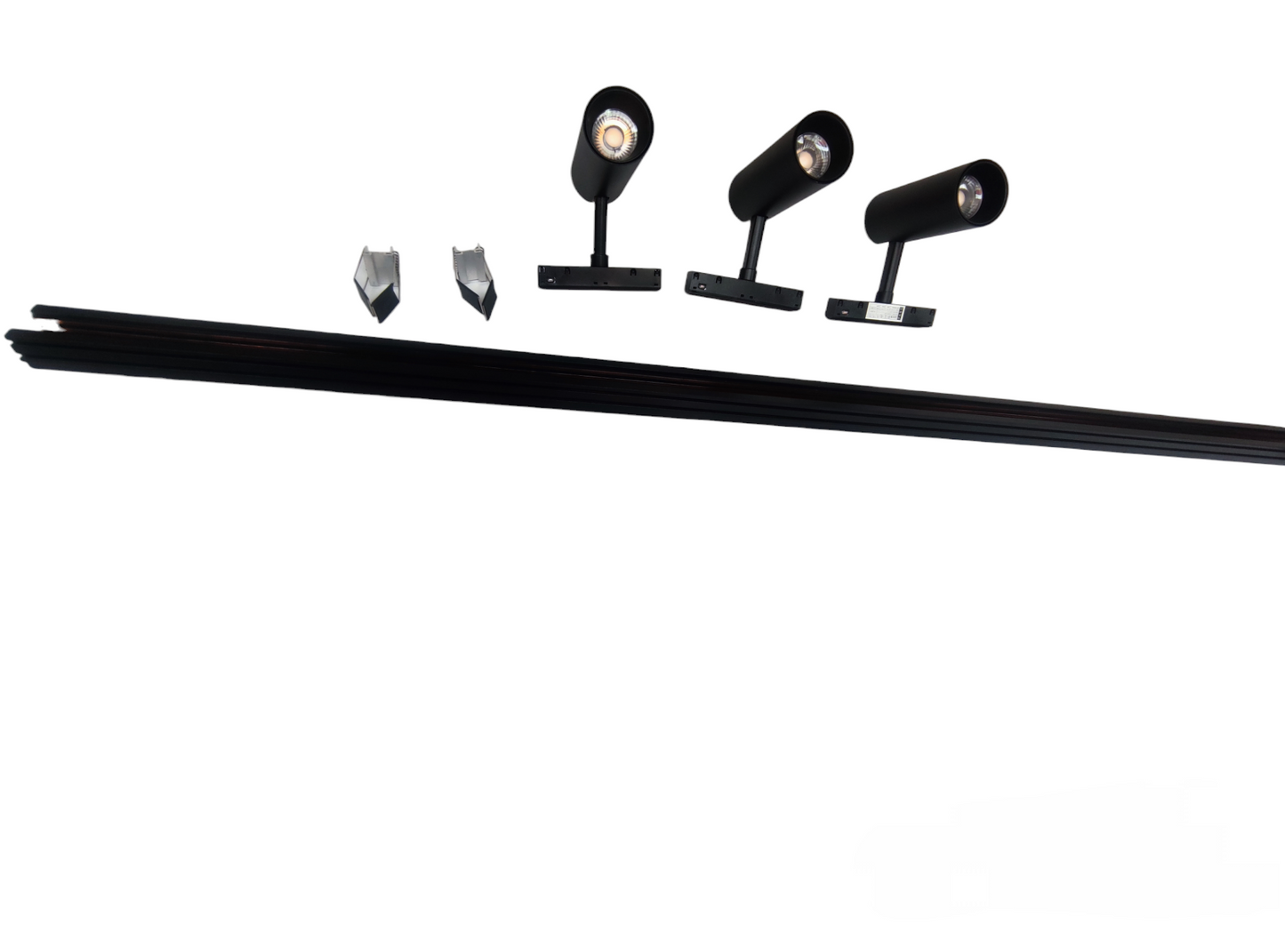 ILLUMIQ TERRA Magnetic Track Light 1 Meter 26mm with 3pcs 12W LED Spot Track Light Cool White 4000K 220V