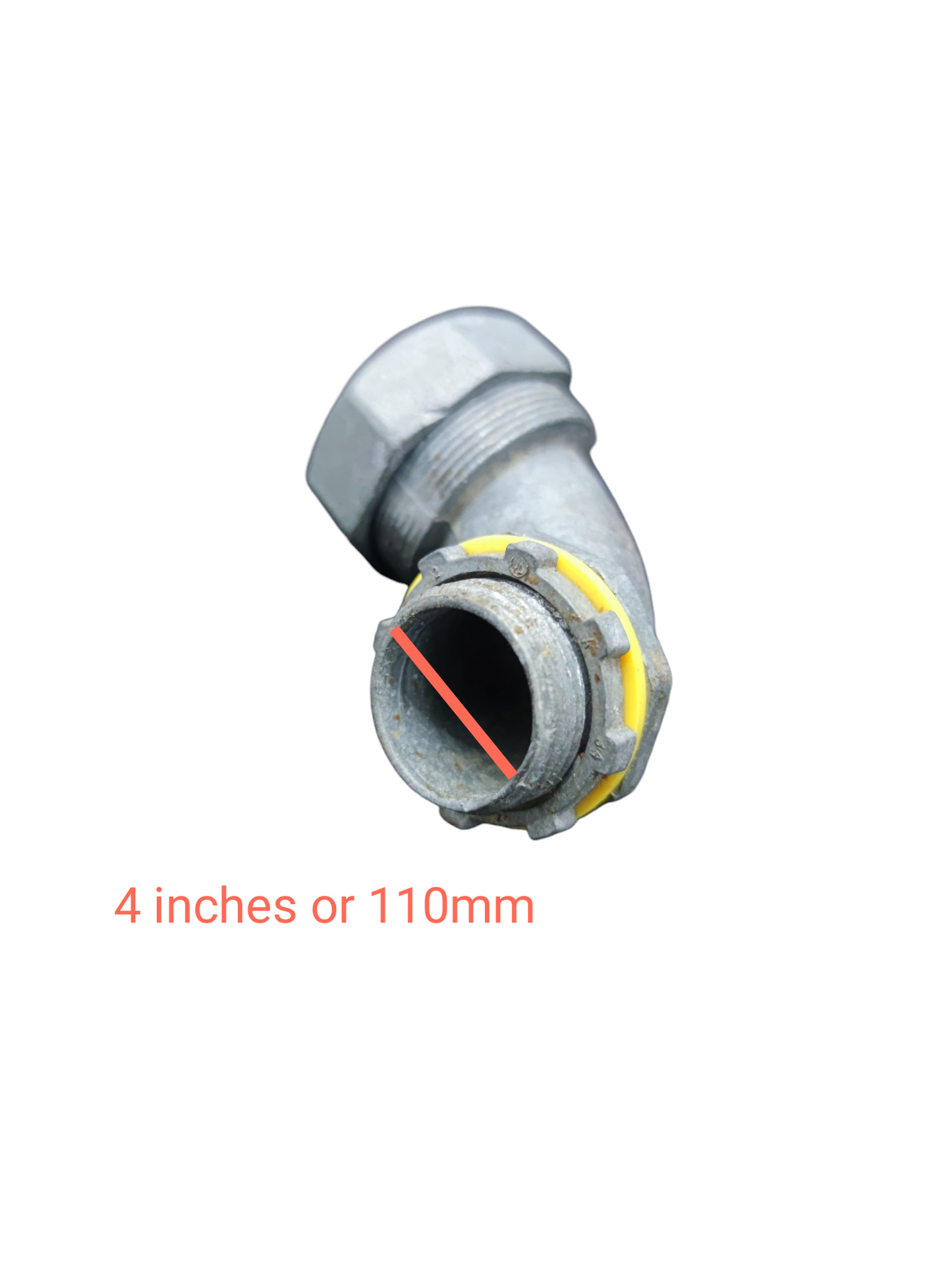Liquid Tight Angle Connector, Liquid Tight Elbow Available in 1/2, 3/4, 1, 1 1/4, 1 1/2, 2, 2 1/2, 3" and 4"