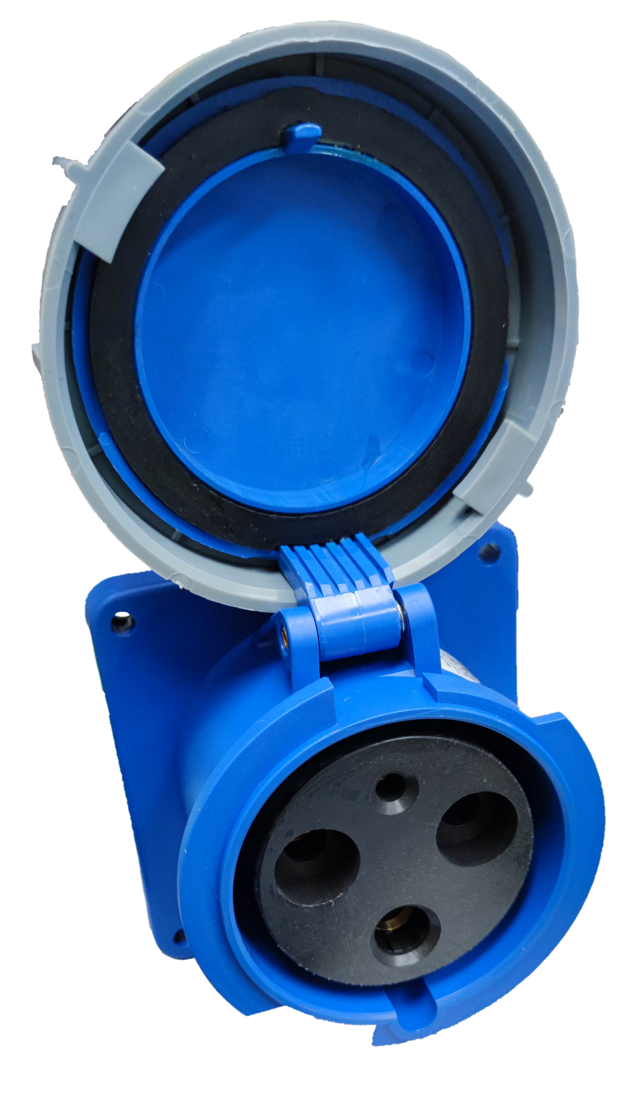 Grippes 125A 2P+E ( 3 Pins) 220V # 3432 Industrial Outlet Chassis Type IEC6309-2