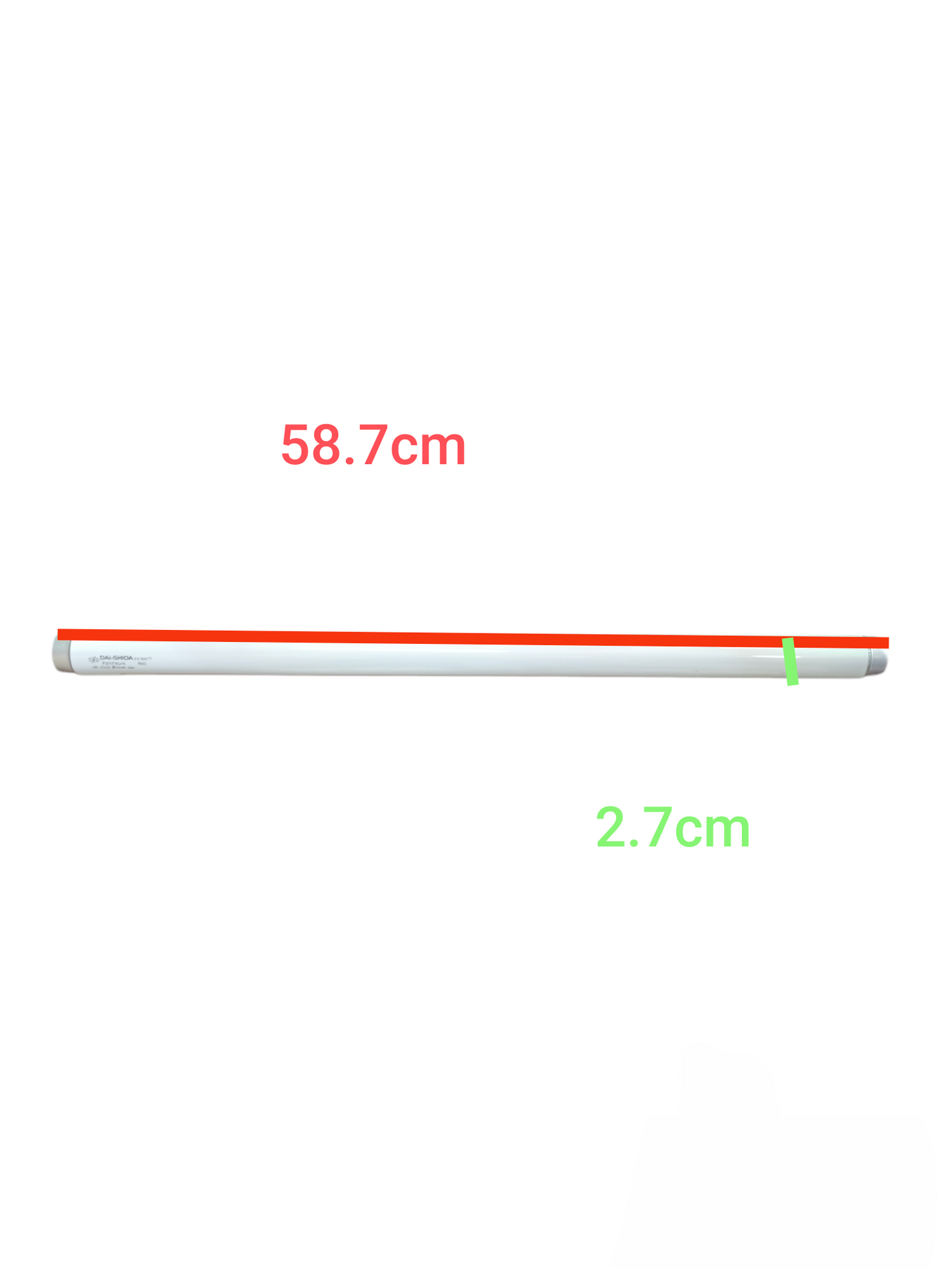 Dai-Shida 20W T10 Fluorescent Tube Red