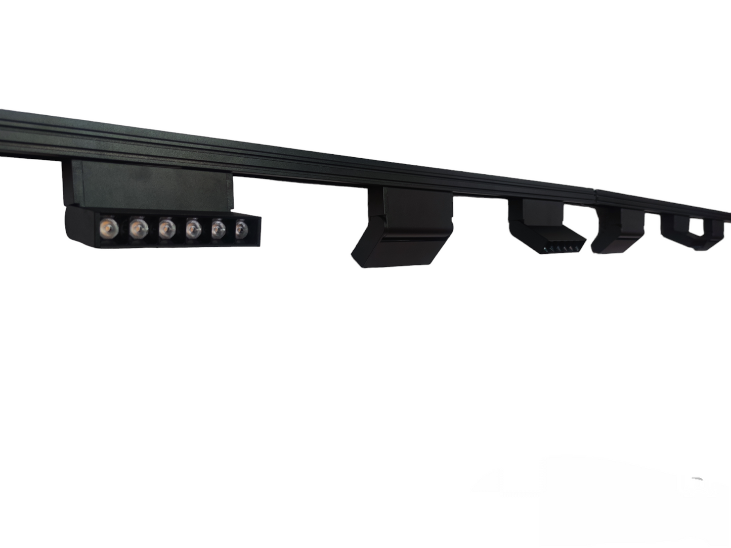 ILLUMIQ TERRA LED Magnetic Track Light 2 Meters 26mm with 6pcs 6W LED Foldable Grille Track Light 220V Cool White 4000K Series 20