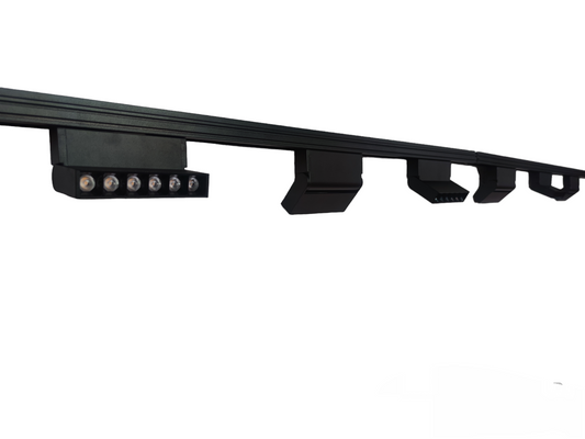 ILLUMIQ TERRA LED Magnetic Track Light 2 Meters 26mm with 6pcs 6W LED Foldable Grille Track Light 220V Daylight 6500K Series 20