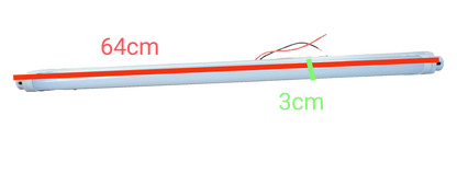 Denko 10W LED Fluorescent Tube with Fixture Double Ended 220V