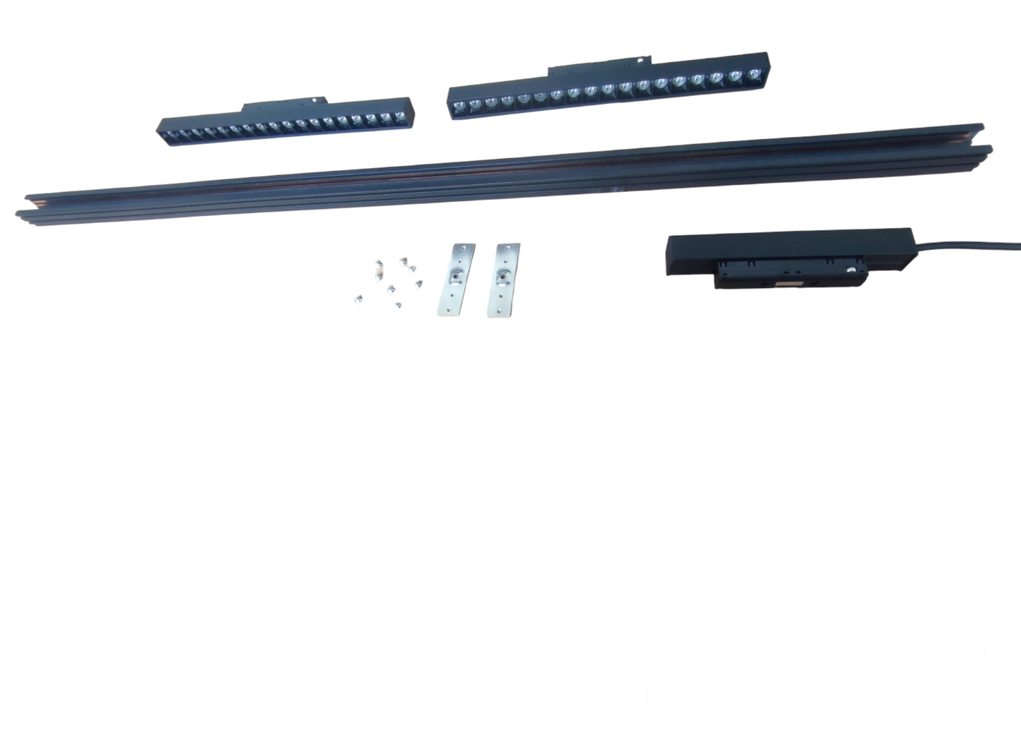 ILLUMIQ TERRA Magnetic Track Light 1 Meter 26mm with 2pcs 18W LED Grille Track Light Daylight 6500K 220V 20 Series