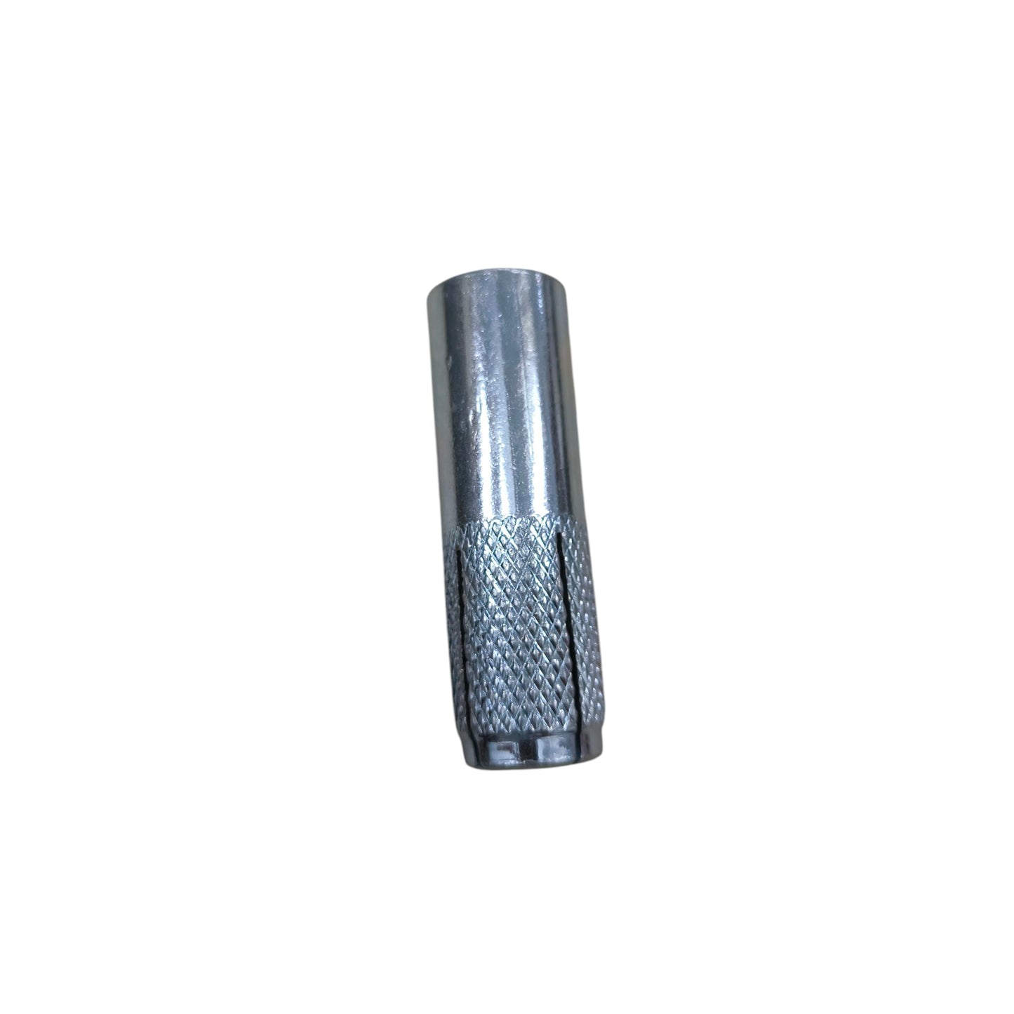 Galvanized steel Anchor Grip sleeve with knurled expansion end for securing fixtures expansion bolt for electrical installation