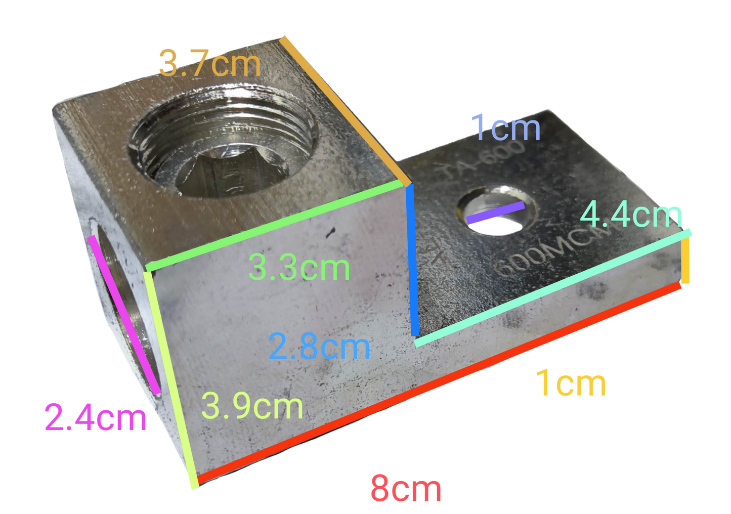 Local Mechanical Lug 1 Holes (600MCM), Mechanical Lugs 300mm